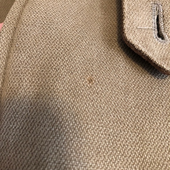 Loro Piana vest size xxl tan khaki duck vest heavy lined - Picture 15 of 16